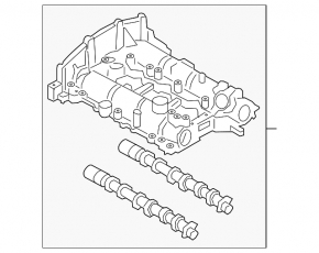 Cylinder head assembly Ford Escape MK4 20-22 1.5T