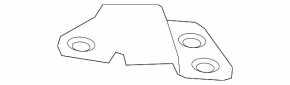 Upper ABS bracket for Porsche Cayenne 19-26