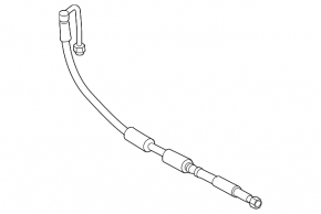 Upper Power Steering High Pressure Hose BMW X5 E70 07-09 4.8