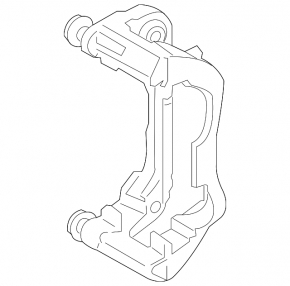 Front left caliper bracket for BMW X1 F48 16-22 for 330/24mm
