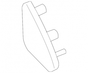 Right front bumper grille for Lexus IS250 IS350 06-10 pre-restyling