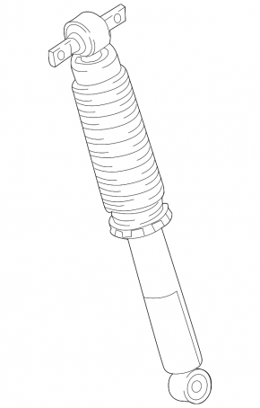 Rear left shock absorber Honda Odyssey 18-26