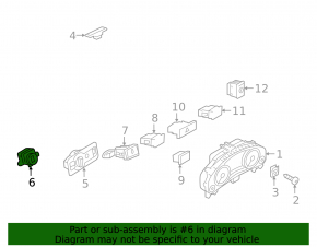Ignition switch VW Touareg 11-17
