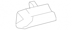 Right trunk lid hinge for Lexus ES350 07-12