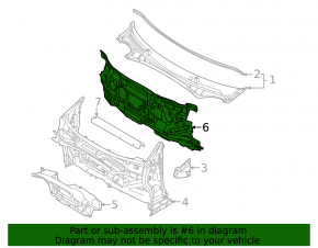 Kia EV6 22-24 Front Panel Soundproofing