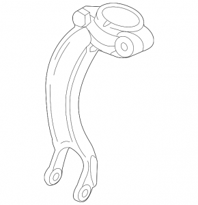 Front right shock absorber fork for Audi A4 B8 08-16