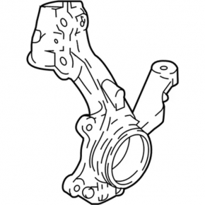 Front left axle shaft Ford Ecosport 18-22 FWD