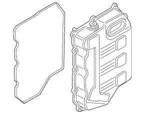 Automatic transmission pan Ford Escape MK4 20-26 1.5, 2.0