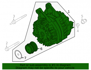 Generator Ford Escape MK4 23- 1.5T