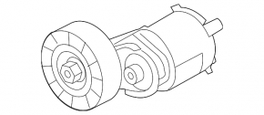 VW Beetle 12-14 2.5 camshaft tensioner pulley