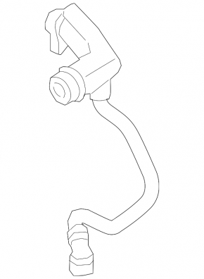 Cooling system hose BMW 5 G30 18-20 4.4T