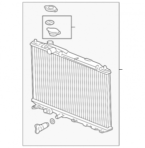 Honda Civic 11-15 Water Cooling Radiator