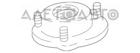 Rear right shock absorber support for Toyota Highlander 2001-2007