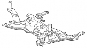 Front subframe Lexus UX200 UX250h 19-