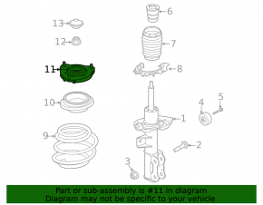 Front left shock absorber support for Kia Sorento 2021-2025