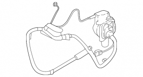BMW 3 F30 17-18 PHEV Charging Port