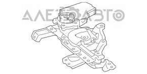 Lexus RX350 RX450h 10-15 tailgate motor drive