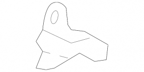 TV bracket lower left Honda Accord 18-22