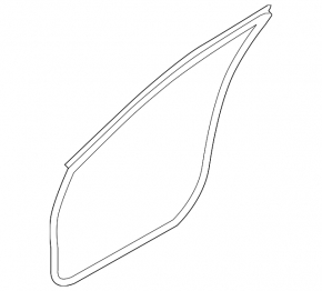Front left door seal Infiniti QX50 19-