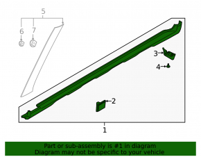 Right threshold Hyundai Venue 20-25