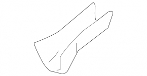 Rain sensor cover on windshield Lexus ES300h ES350 13-18 black
