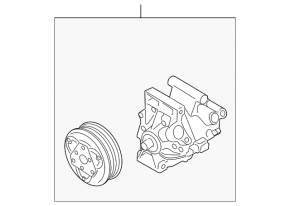 Nissan Versa 12-19 usa air conditioner compressor