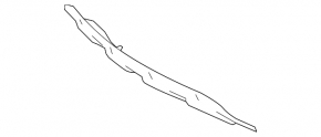 Lower front bumper trim Mercedes W164 ML 09-11