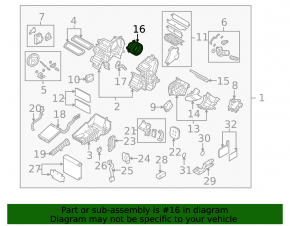 Mazda3 MPS 09-13 Heater Fan Motor