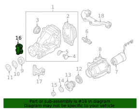 Right gearbox bracket for Mazda CX-7 06-12