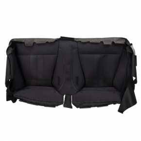 Ford Mustang mk6 18-23 coupe rear seat cushion, black cloth