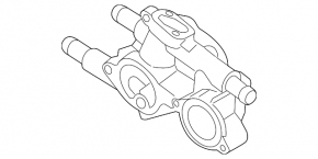 Mitsubishi Outlander 18-22 PHEV Thermostat Housing