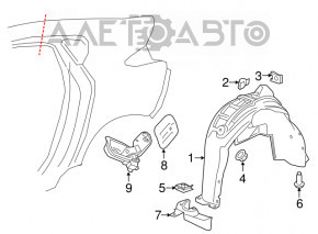 Chevrolet Volt 16- Fuel Filler Door