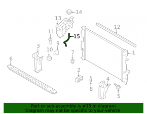 Volvo S60 11-18 Washer Fluid Reservoir Level Sensor
