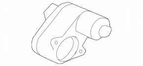 Rear left brake caliper motor for Volvo S60 11-18
