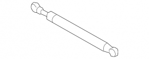 Left trunk lid shock absorber for Audi A6 C7 12-18