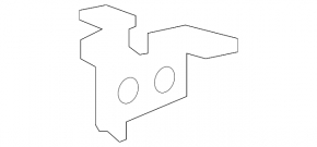 Front left wing bracket Audi Q7 16- rear OEM