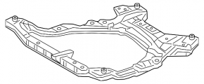 Front subframe Toyota Camry v70 20-24 AWD