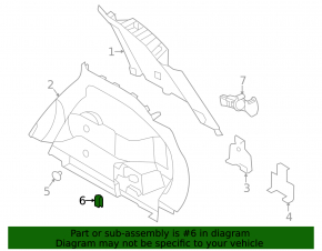 Towing bracket Nissan Rogue 14-20