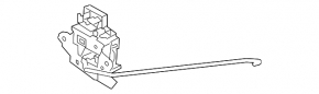 Trunk lid lock Kia Forte 4d 14-16 prerest