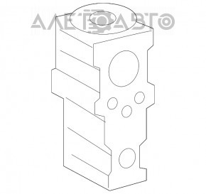 Lexus NX 15-21 air conditioner heater valve