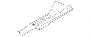 Subaru b9 Tribeca inner rear left door sill plate