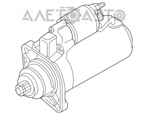 Starter VW Beetle 12-19 1.8T automatic transmission