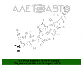 Front second lambda probe for Nissan Murano z50 2003-2008