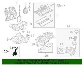 BMW X3 Engine Oil Level Sensor G01 18-21