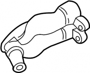 Cooling system flange Nissan Murano z52 15-