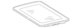Mercedes W211 sunroof glass scratches