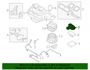 Air Quality Sensor BMW X5 E70 11-13