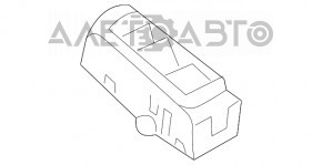 Front right window lift control for Lexus IS 14-20