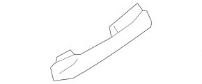 Ceiling handle rear left Kia Optima 11-16 beige