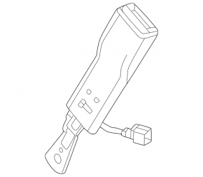 Chevrolet Equinox EV 24-26 Driver's Seat Belt Latch